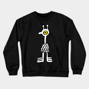 Birdie in Yellow Crewneck Sweatshirt